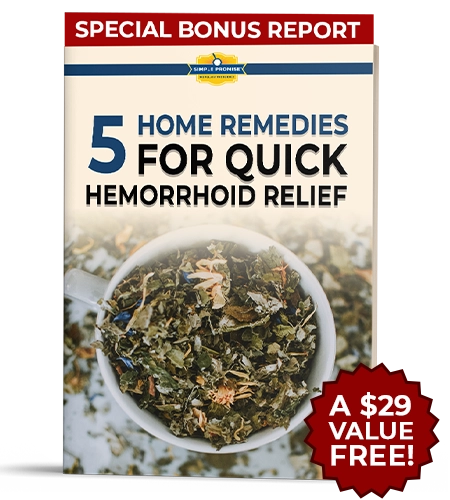 Simple H - 5 Home Remedies For Quick Hemorrhoid Relief