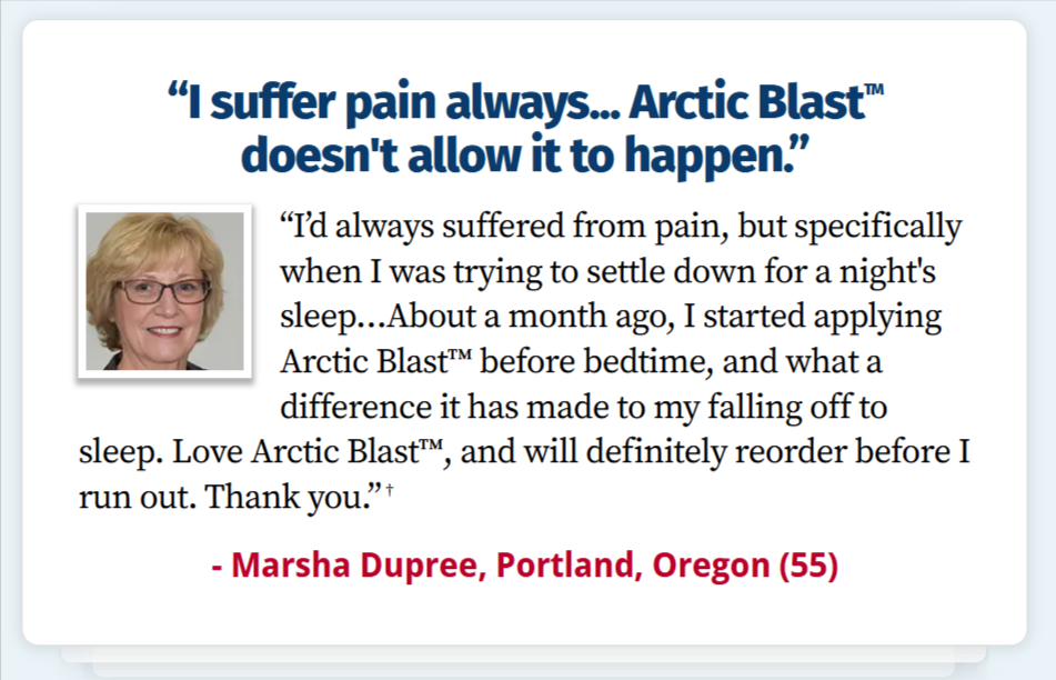 Arctic-Blast Customer Reviews